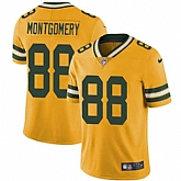 Nike Green Bay Packers #88 Ty Montgomery Yellow NFL Vapor Untouchable Player Limited Jersey,baseball caps,new era cap wholesale,wholesale hats