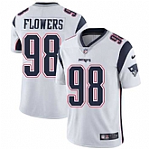 Nike New England Patriots #98 Trey Flowers White NFL Vapor Untouchable Player Limited Jersey,baseball caps,new era cap wholesale,wholesale hats
