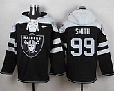 Oakland Raiders #99 Aldon Smith Black Player Stitched Pullover NFL Hoodie,baseball caps,new era cap wholesale,wholesale hats