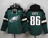 Philadelphia Eagles #86 Zach Ertz Midnight Green Player Stitched Pullover NFL Hoodie,baseball caps,new era cap wholesale,wholesale hats