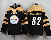 Pittsburgh Steelers #82 John Stallworth Black Player Stitched Pullover NFL Hoodie,baseball caps,new era cap wholesale,wholesale hats