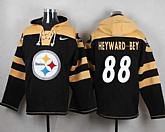 Pittsburgh Steelers #88 Darrius Heyward-Bey Black Player Stitched Pullover NFL Hoodie,baseball caps,new era cap wholesale,wholesale hats
