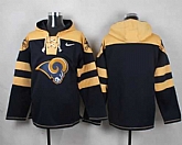 St. Louis Rams Blank Navy Blue Player Stitched Pullover NFL Hoodie,baseball caps,new era cap wholesale,wholesale hats