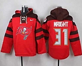 Tampa Bay Buccaneers #31 Major Wright Red Player Stitched Pullover NFL Hoodie,baseball caps,new era cap wholesale,wholesale hats