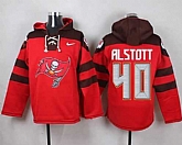 Tampa Bay Buccaneers #40 Mike Alstott Red Player Stitched Pullover NFL Hoodie,baseball caps,new era cap wholesale,wholesale hats