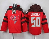 Tampa Bay Buccaneers #50 Bruce Carter Red Player Stitched Pullover NFL Hoodie,baseball caps,new era cap wholesale,wholesale hats