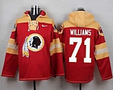 Washington Redskins #71 Trent Williams Burgundy Red Player Stitched Pullover NFL Hoodie,baseball caps,new era cap wholesale,wholesale hats