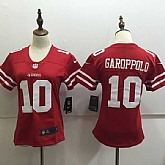 Women Nike 49ers #10 Jimmy Garoppolo Red Vapor Untouchable Player Limited Jersey,baseball caps,new era cap wholesale,wholesale hats