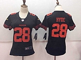 Women Nike 49ers #28 Carlos Hyde Vapor Untouchable Player Limited Jersey,baseball caps,new era cap wholesale,wholesale hats