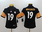 Women Nike Steelers #19 JuJu Smith-Schuster Black Vapor Untouchable Player Limited Jersey,baseball caps,new era cap wholesale,wholesale hats