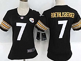 Women Nike Steelers #7 Ben Roethlisberger Black Vapor Untouchable Player Limited Jersey,baseball caps,new era cap wholesale,wholesale hats