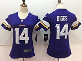 Women Nike Vikings #14 Stefon Diggs Purple Vapor Untouchable Player Limited Jersey,baseball caps,new era cap wholesale,wholesale hats