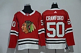 Chicago Blackhawks #50 Corey Crawford Red Adidas Stitched NHL Jersey,baseball caps,new era cap wholesale,wholesale hats