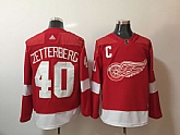 Detroit Red Wings #40 Henrik Zetterberg Red Adidas Stitched NHL Jersey,baseball caps,new era cap wholesale,wholesale hats