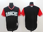 Diamondbacks Majestic Black 2017 Players Weekend Team Stitched MLB Jerseys,baseball caps,new era cap wholesale,wholesale hats