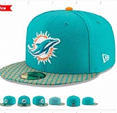 Dolphins Team Logo Aqua Fitted Hat LXMY,baseball caps,new era cap wholesale,wholesale hats