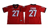 Georgia Bulldogs #27 Nick Chubb Red College Football Jersey,baseball caps,new era cap wholesale,wholesale hats