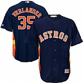 Houston Astros #35 Justin Verlander Navy New Cool Base Jersey,baseball caps,new era cap wholesale,wholesale hats