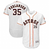 Houston Astros #35 Justin Verlander White Flexbase Jersey,baseball caps,new era cap wholesale,wholesale hats