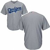 Los Angeles Dodgers Blank Gray Cool Base Stitched MLB Jerseys,baseball caps,new era cap wholesale,wholesale hats