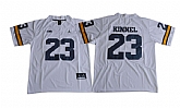 Michigan Wolverines #23 Tyree Kinnel White College Football Jersey,baseball caps,new era cap wholesale,wholesale hats