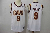 Nike Cleveland Cavaliers #9 Dwyane Wade White Swingman Stitched NBA Jersey,baseball caps,new era cap wholesale,wholesale hats