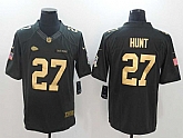 Nike Kansas City Chiefs #27 Kareem Hunt Anthracite Gold Salute To Service Limited Jerseys,baseball caps,new era cap wholesale,wholesale hats