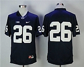Penn State Nittany Lions #26 Saquon Barkley Navy College Football Jersey,baseball caps,new era cap wholesale,wholesale hats