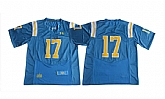 UCLA Bruins #17 Brett Hundley Blue College Football Jerseys,baseball caps,new era cap wholesale,wholesale hats