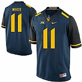 West Virginia Mountaineers #11 Kevin White Navy College Football Jersey DingZhi,baseball caps,new era cap wholesale,wholesale hats