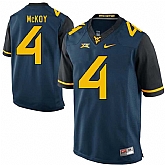 West Virginia Mountaineers #4 Kennedy McKoy Navy College Football Jersey DingZhi,baseball caps,new era cap wholesale,wholesale hats