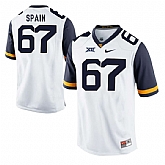 West Virginia Mountaineers #67 Quinton Spain White College Football Jersey DingZhi,baseball caps,new era cap wholesale,wholesale hats