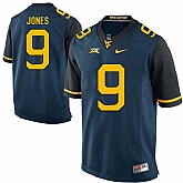 West Virginia Mountaineers #9 Adam Jones Navy College Football Jersey DingZhi,baseball caps,new era cap wholesale,wholesale hats