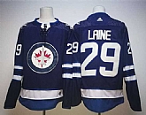 Winnipeg Jets #29 Patrik Laine Blue Adidas Stitched NHL Jersey,baseball caps,new era cap wholesale,wholesale hats