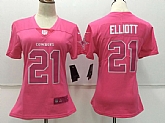 Women Nike Dallas Cowboys #21 Ezekiel Elliott Pink Vapor Untouchable Player Limited Jerseys,baseball caps,new era cap wholesale,wholesale hats