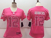 Women Nike Green Bay Packers #12 Aaron Rodgers Pink Vapor Untouchable Player Limited Jerseys,baseball caps,new era cap wholesale,wholesale hats