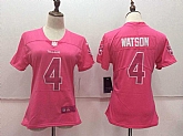 Women Nike Houston Texans #4 Deshaun Watson Pink Vapor Untouchable Player Limited Jerseys,baseball caps,new era cap wholesale,wholesale hats