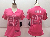 Women Nike Kansas City Chiefs #27 Kareem Hunt Pink Vapor Untouchable Player Limited Jerseys,baseball caps,new era cap wholesale,wholesale hats