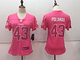 Women Nike Pittsburgh Steelers #43 Troy Polamalu Pink Vapor Untouchable Player Limited Jerseys,baseball caps,new era cap wholesale,wholesale hats