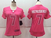 Women Nike Pittsburgh Steelers #7 Ben Roethlisberger Pink Vapor Untouchable Player Limited Jerseys,baseball caps,new era cap wholesale,wholesale hats