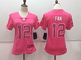 Women Nike Seattle Seahawks #12 Fan Pink Vapor Untouchable Player Limited Jerseys,baseball caps,new era cap wholesale,wholesale hats