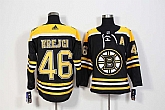Boston Bruins #46 David Kerjci Black Adidas Stitched Jersey,baseball caps,new era cap wholesale,wholesale hats