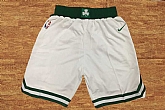 Boston Celtics White Nike NBA Shorts,baseball caps,new era cap wholesale,wholesale hats