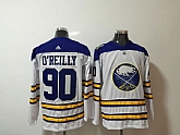 Buffalo Sabres #90 Ryan O'Reilly White Adidas Stitched Jersey,baseball caps,new era cap wholesale,wholesale hats
