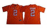 Clemson Tigers #2 Kelly Bryant Orange College Football Jersey,baseball caps,new era cap wholesale,wholesale hats