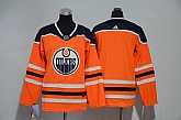Customized Youth Edmonton Oilers Any Name & Number Orange Adidas Stitched Jersey,baseball caps,new era cap wholesale,wholesale hats