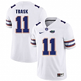 Florida Gators #11 Kyle Trask White College Football Jersey,baseball caps,new era cap wholesale,wholesale hats