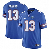 Florida Gators #13 Feleipe Franks Blue College Football Jersey,baseball caps,new era cap wholesale,wholesale hats