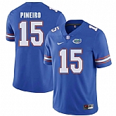 Florida Gators #15 Eddy Pineiro Blue College Football Jersey,baseball caps,new era cap wholesale,wholesale hats