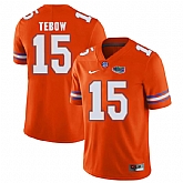 Florida Gators #15 Tim Tebow Orange College Football Jersey,baseball caps,new era cap wholesale,wholesale hats